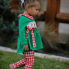 Smocked Grinch Inspired Girls Pant Set