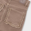 Girls Wide Leg Pants with Ruffle Pockets