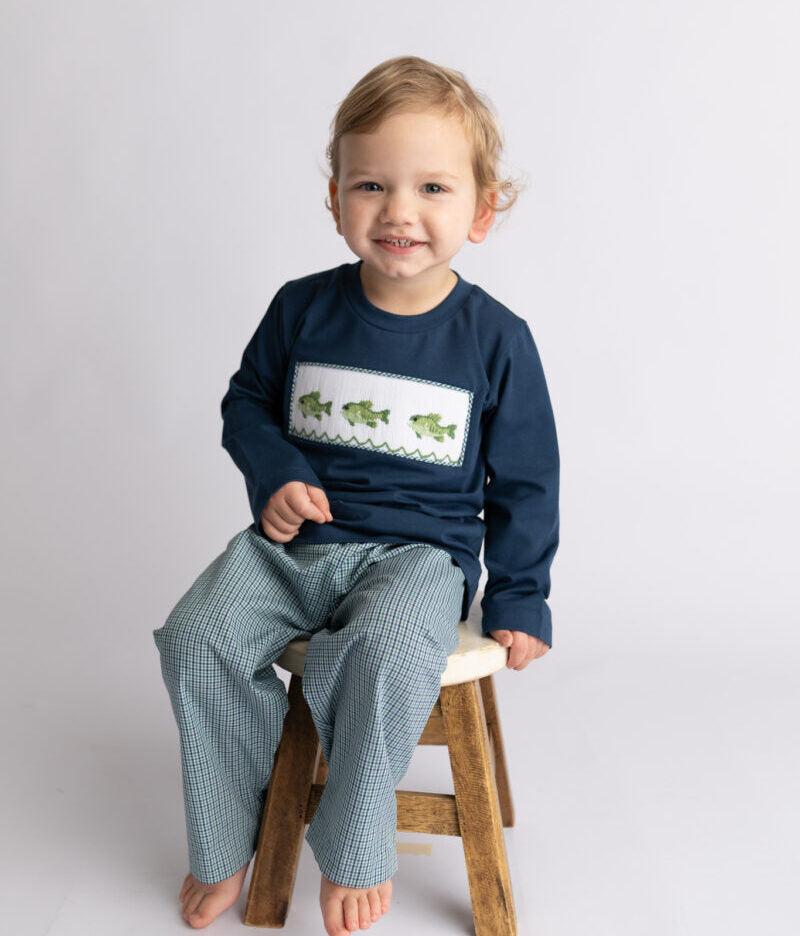 Reelin Them In Smocked Pant Set