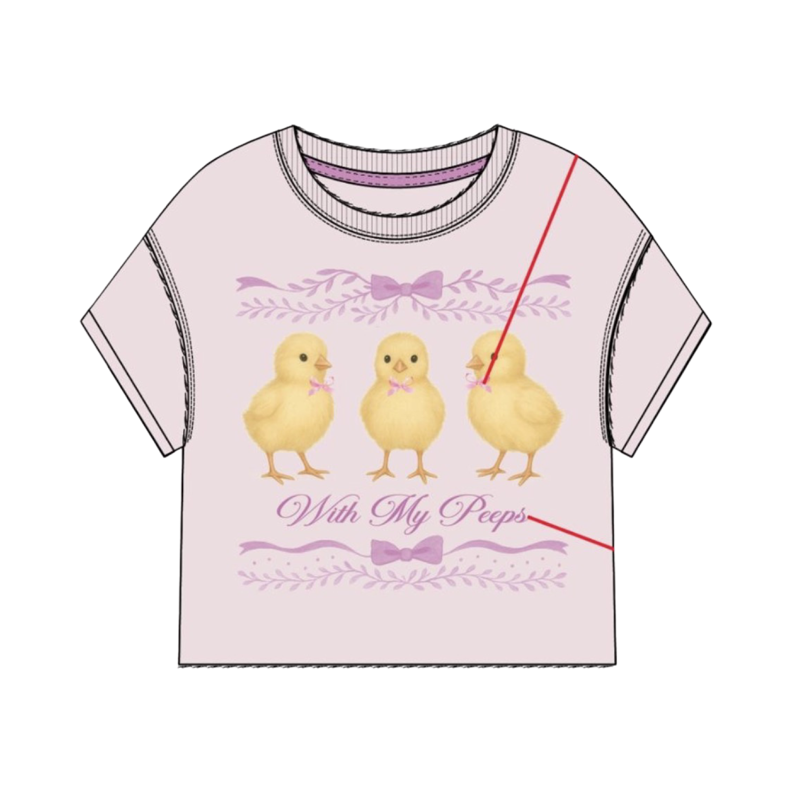 Sweet Soul “With My Peeps” Tee