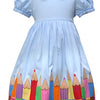 Cotton Kids Back To School Pencil Dress