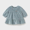 Mayoral Cord Heart Print Dress