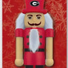 Georgia Bulldogs nutcracker ornament