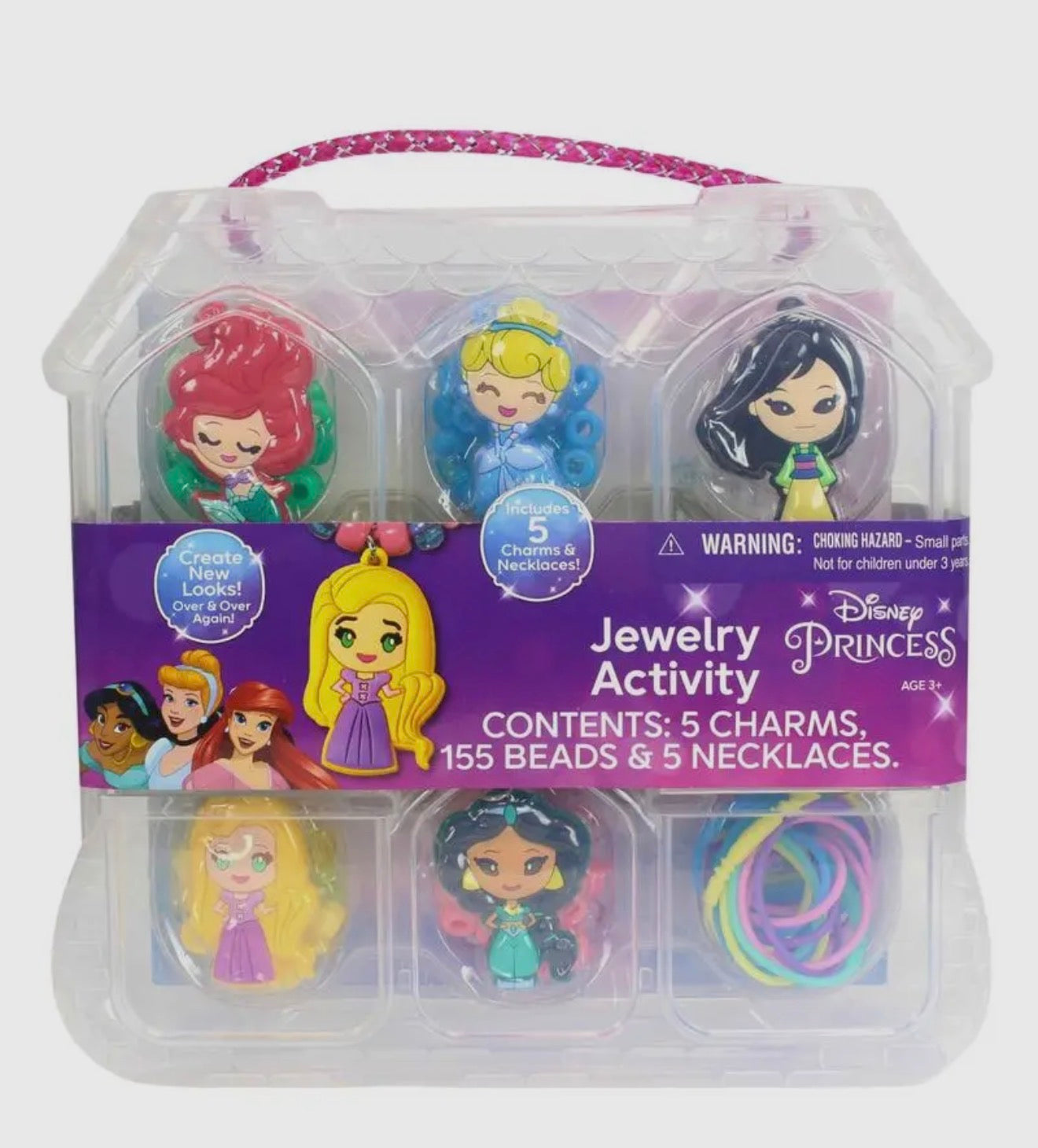 Disney Princess Jewelry Bead & Charm Kit