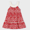 Mayoral Mini Girls Printed
Sundress w/Crochet Crossboy
Purse - Grenadine