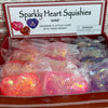 Sparkly Heart Squishies