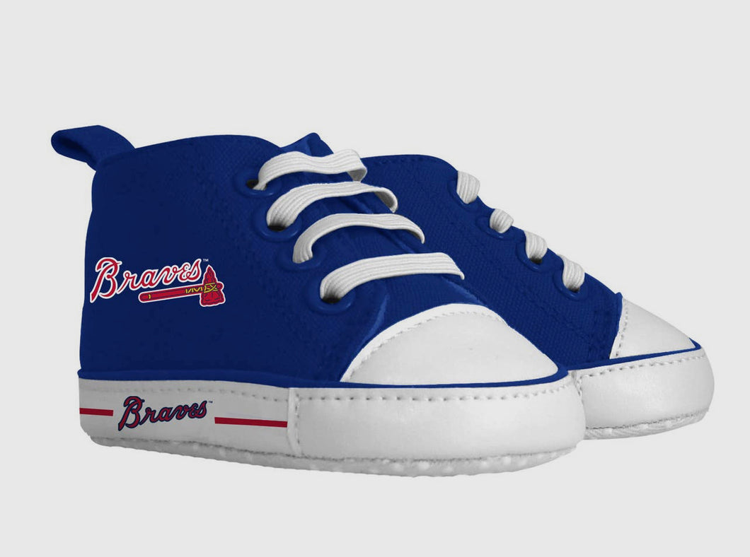Atlanta Braves Infant Pre-Walker Shoes