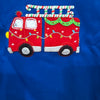Squiggles Christmas Fire Truck Appliqué L/S Pant Set