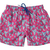 Prodoh Cheeky Pink Shark Tooth Print Swimtrunks