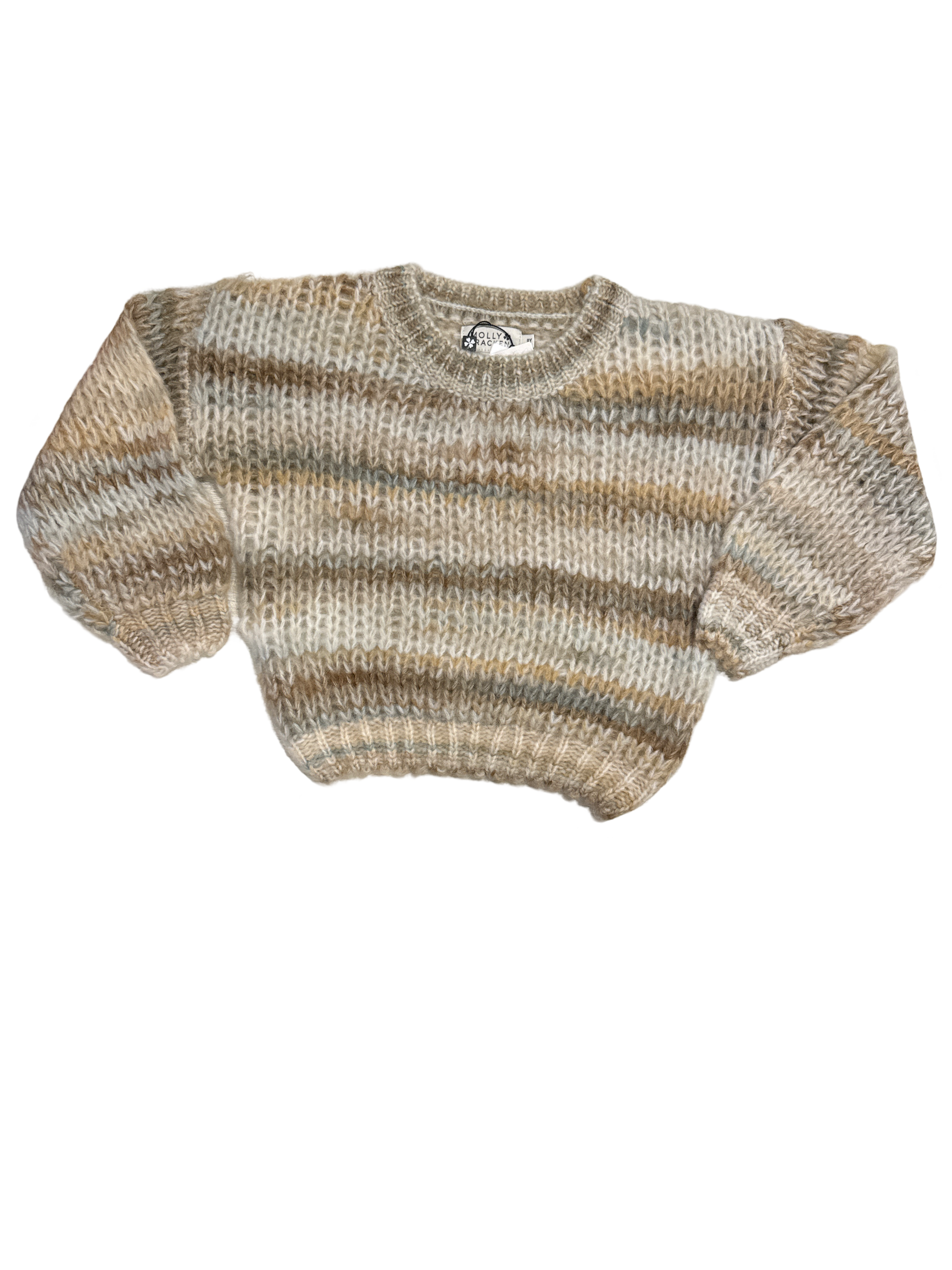 Molly Bracken Knitted Sweater-Beige