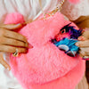 Pinky Promise Furry Fuchsia
Purse