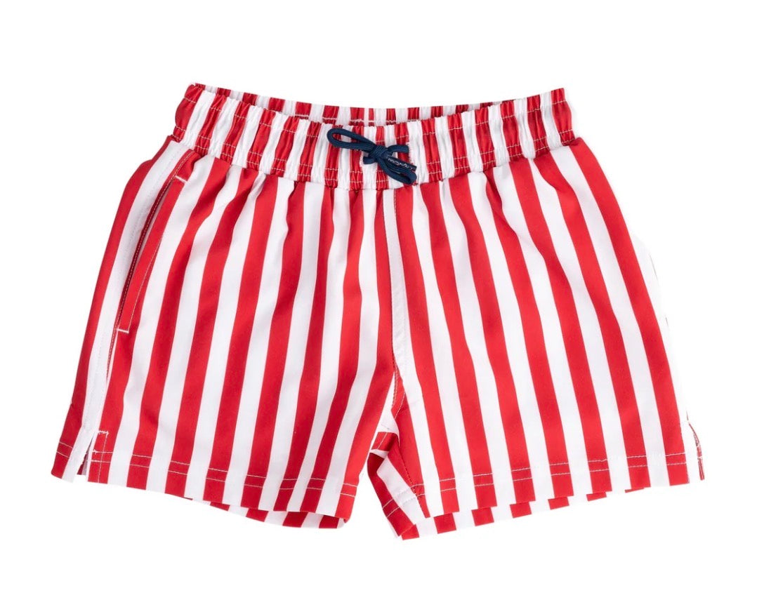 Boys' Boogie Board Swim Trunk -
Watermelon Stripe