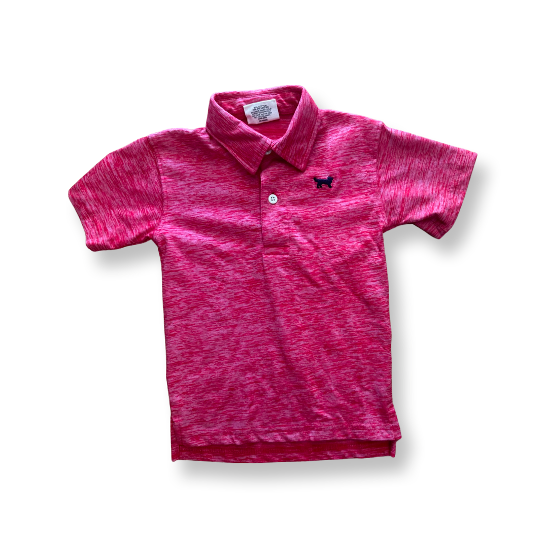 Jack Thomas S/S Polo-Cherry