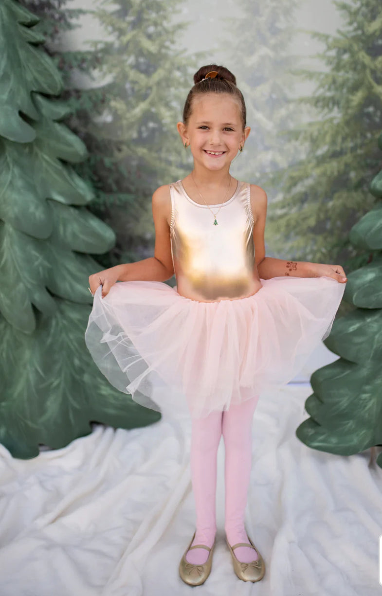 Great Pretenders Ballet Tutu Dress-Rose Gold