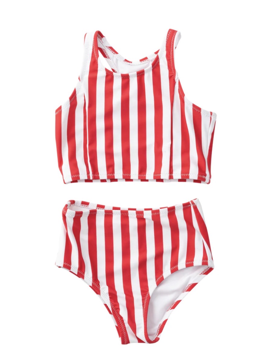 Girls Beachcomber Bikini
Watermelon Stripe