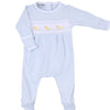 JUST DUCKY CLASSICS SMOCKED
BOY FOOTIE - BLUE