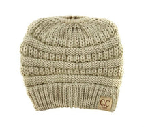 Load image into Gallery viewer, CC Kids Ponytail Beanie
