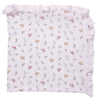 woodsy tale modal soothing swaddle blanket I pink