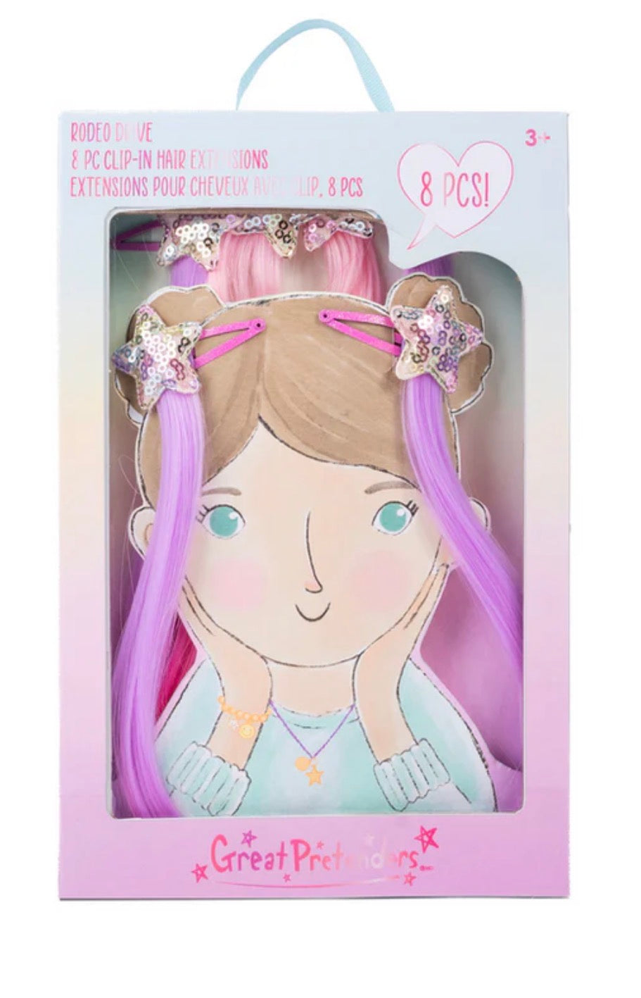 Great Pretenders Rodeo Drive Multi Color Clip In
Extensions