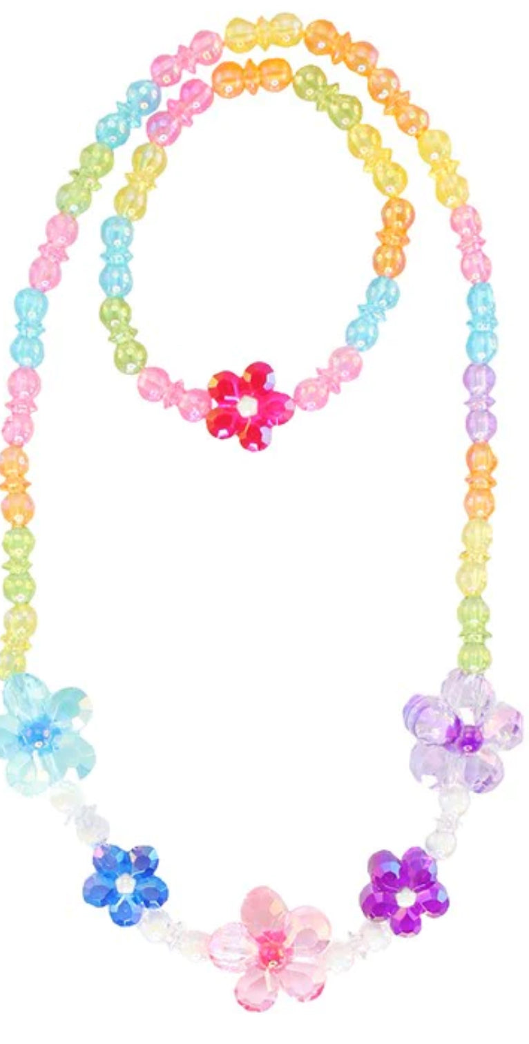 Great Pretenders- Blooming Beads Necklace &
Bracelet Set