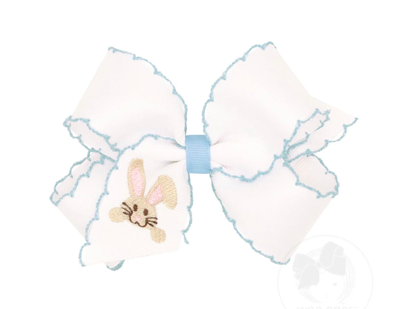 King Moonstitch Brown Bunny Embroidery