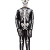 Glow in the dark skeleton shirt, pants, and mask