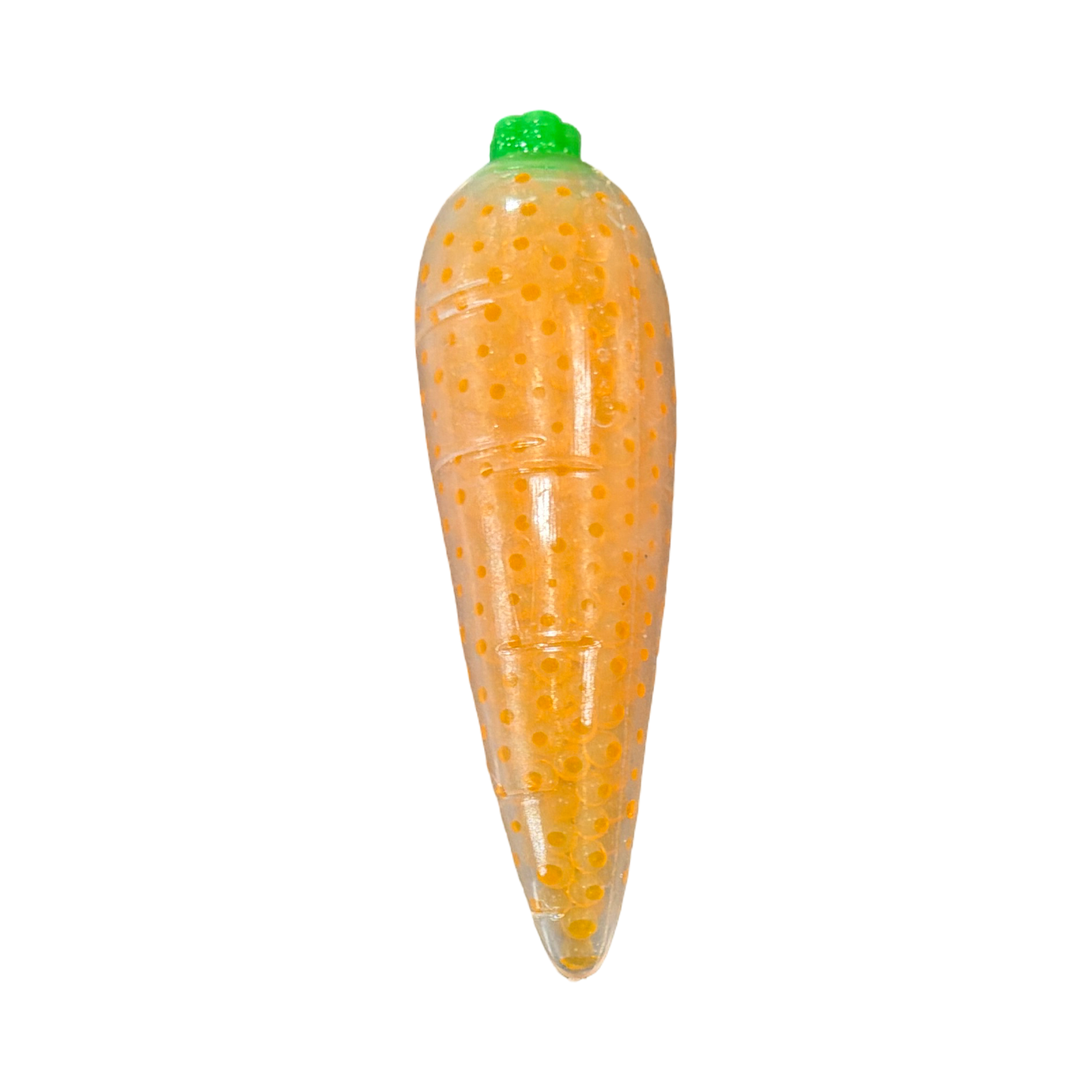 Beaded Squishy Carrot Fidget Toy