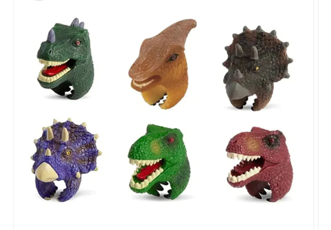 Great Pretenders Animal Kingdom Rings-Dinosaur Assorted