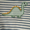 Dinosaur Appliqué Boys Romper