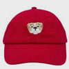 Girls Bulldog Baseball Hat with Bow