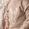 Deer Embroidery Sweater