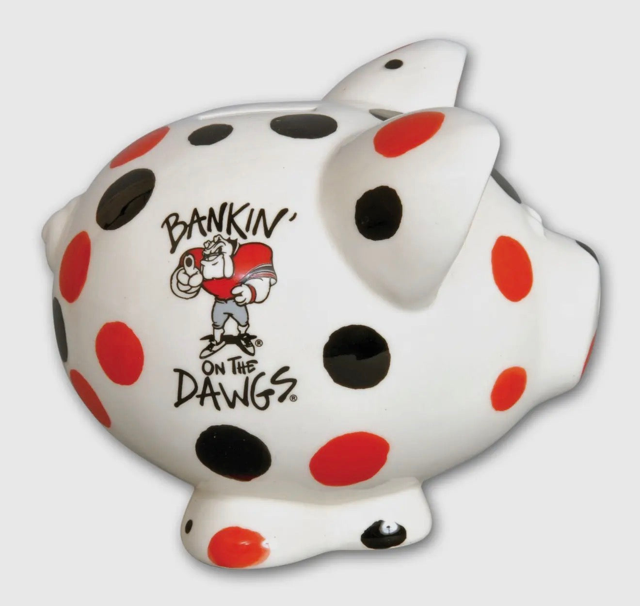Bankin’ on The Dawgs Ceramic Piggy Bank