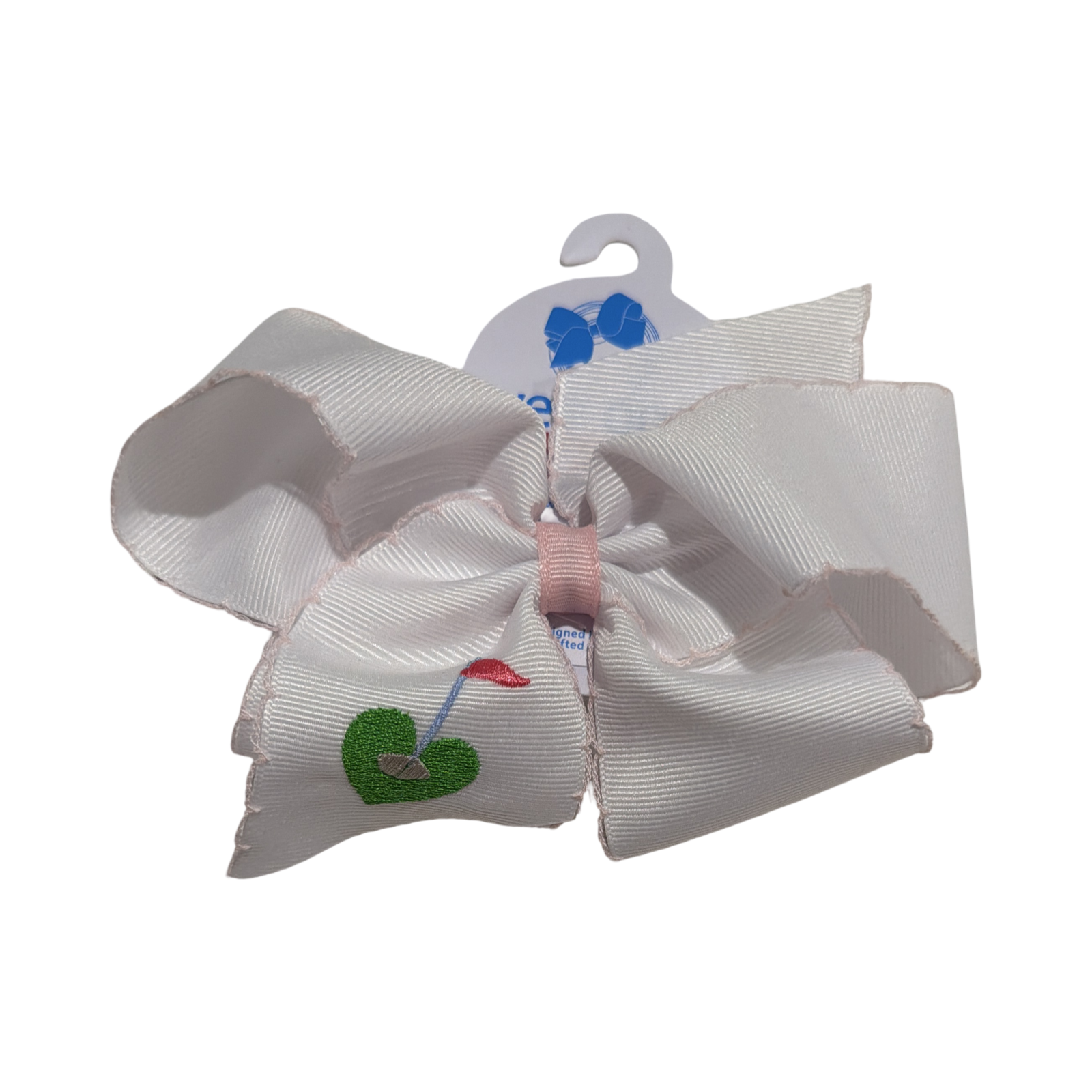 Medium Moonstitch Bow Golf Embroidery