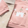 Baby Girl Castle Footie Set
