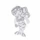 Mini Plush Mermaid Coloring Kit-7 piece