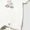 Baby Boys Scooter Bear Appliqué Jumpsuit