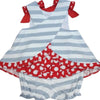 Banana Split Bulldogs Girls Bloomer Set