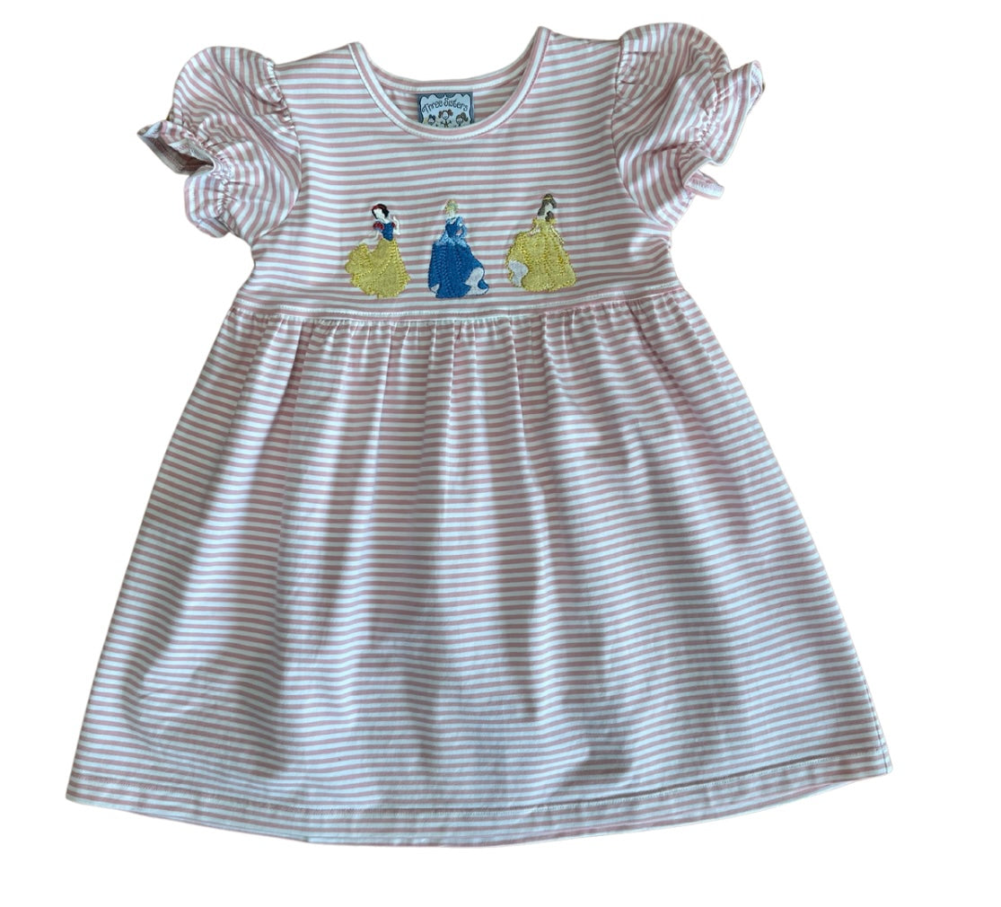 Three Sisters Princess Short Sleeve Dress