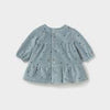 Mayoral Cord Heart Print Dress