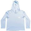 Saltwater Boys Perdido Performance Hoodie UPF 50+ Light Blue