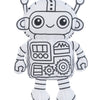Ganz 6" Robot Mini Color Kit 7 PC Set