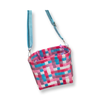 Bari Lynn Rainbow Woven Gummy Bear Handle Bag