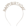 Great Pretenders Happy Birthday Rhinestone Headband