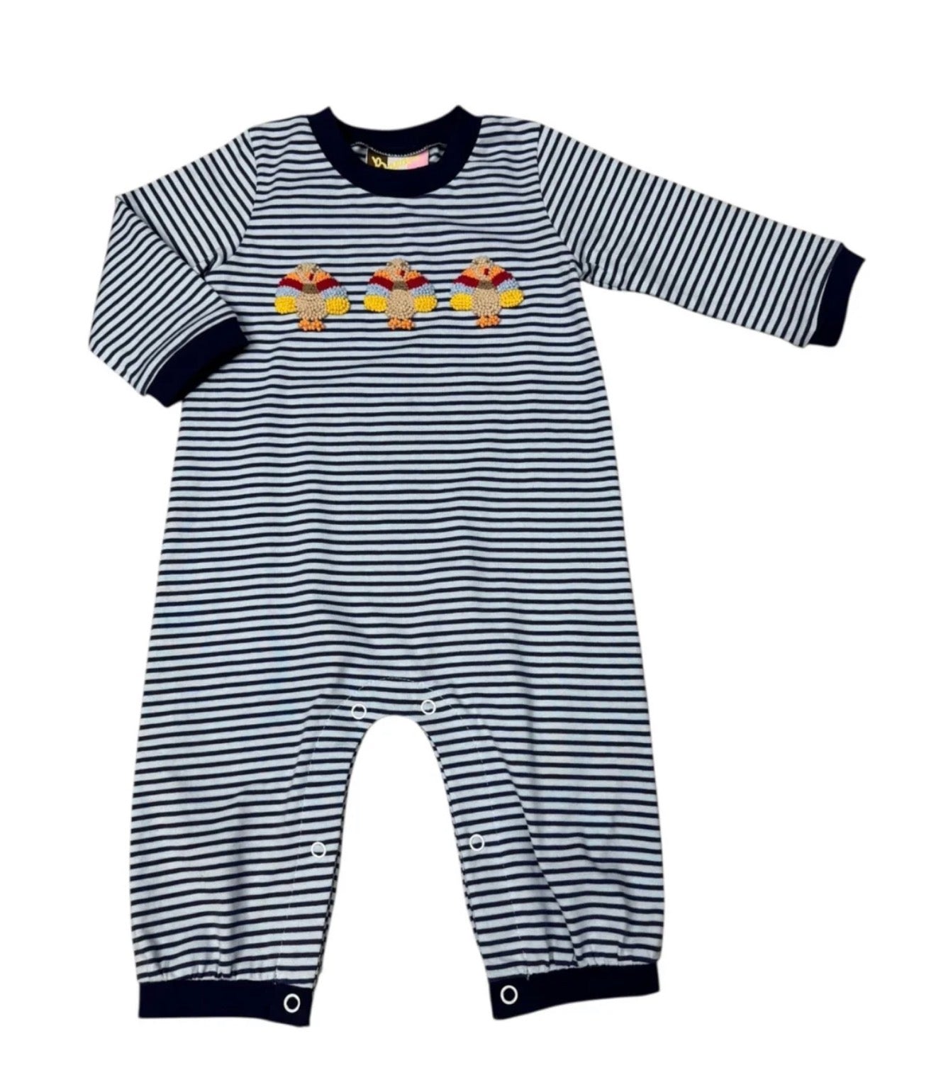 Turkey Trot Boys Romper