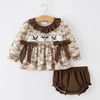 Duck Smocked Camo Bloomer Set