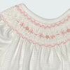 Petit Ami Smocked Floral Bubble