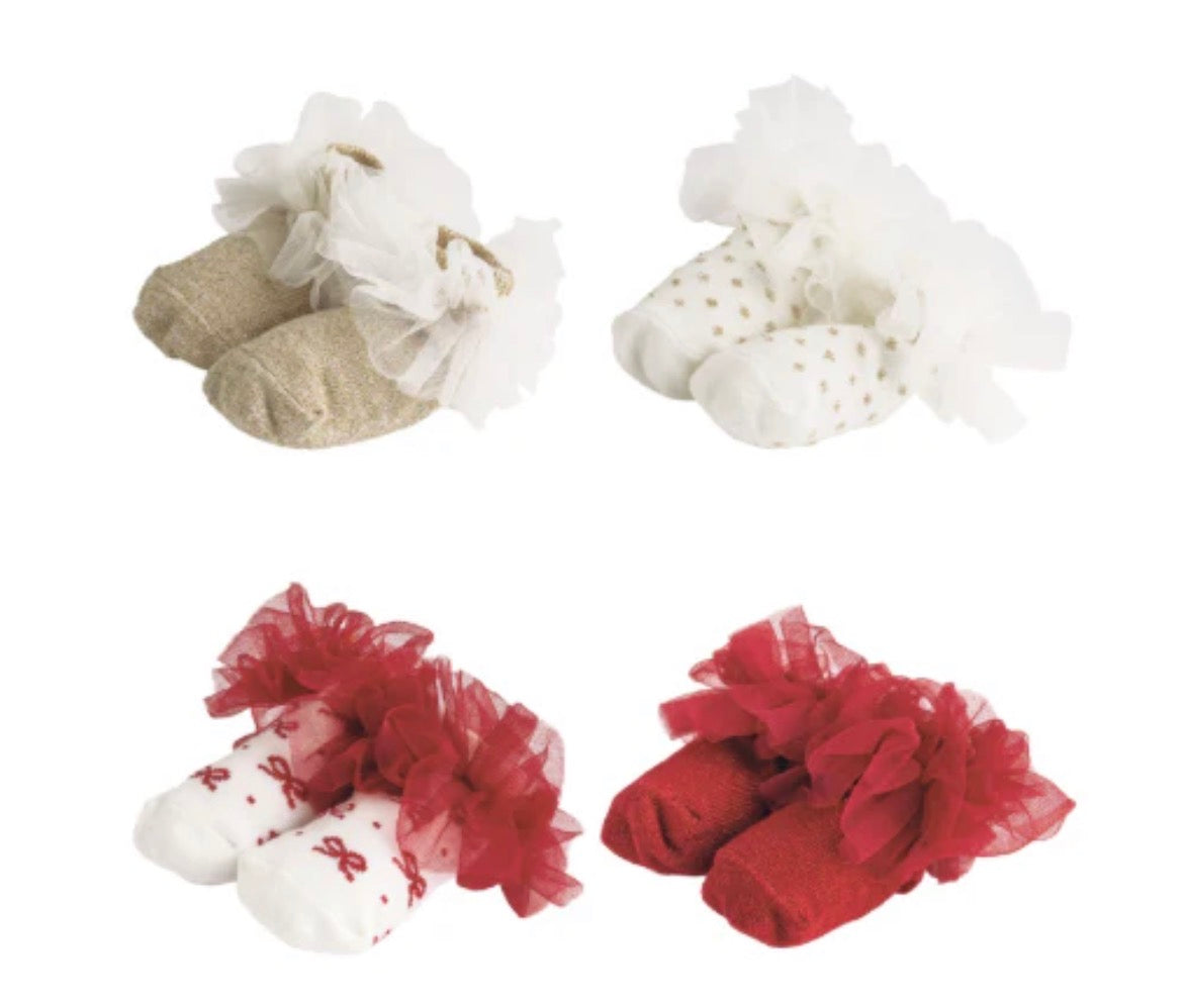 Christmas Tutu Socks