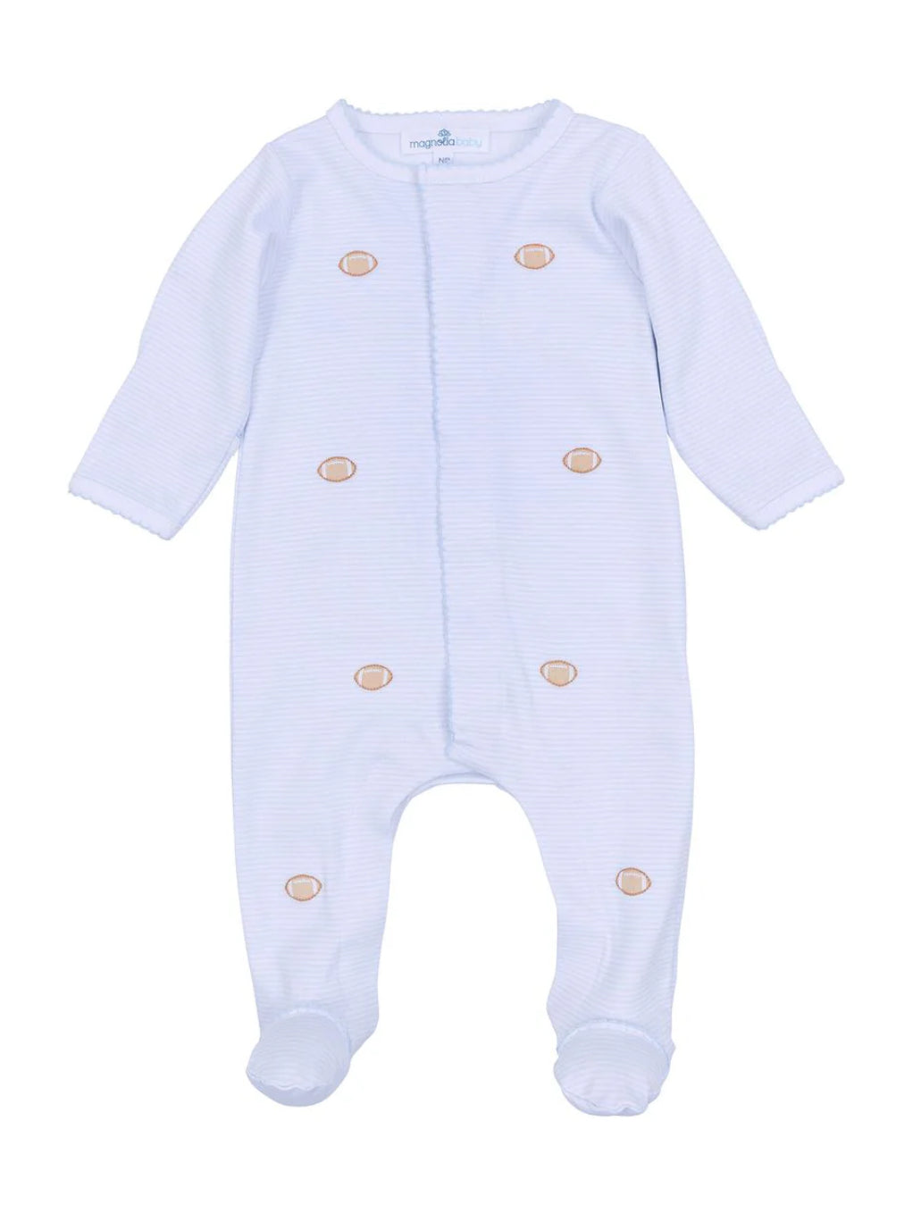 Magnolia Baby Touchdown Cutie
Footie Blue