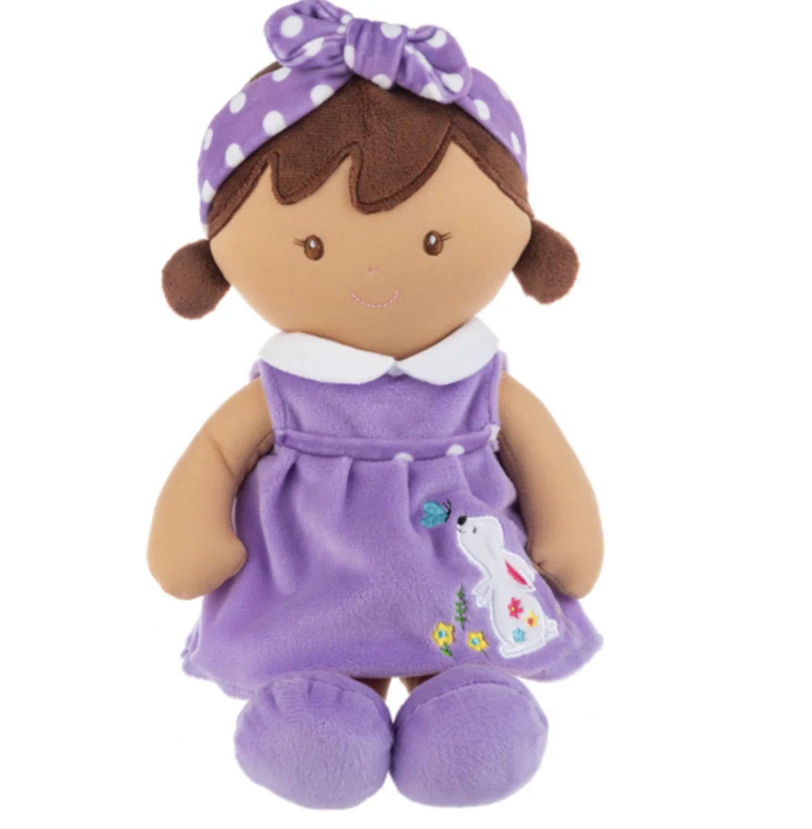 Tulip Plush Doll Brunette12.5 inch