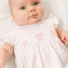 Coastal Treasures Smocked Bubble-Pink
